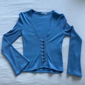 Reformation Gellar Knit Top